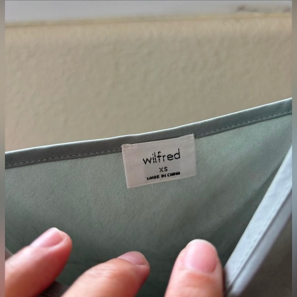 Wilfred (Aritzia) bias cut midi dress - Picture 3 of 3